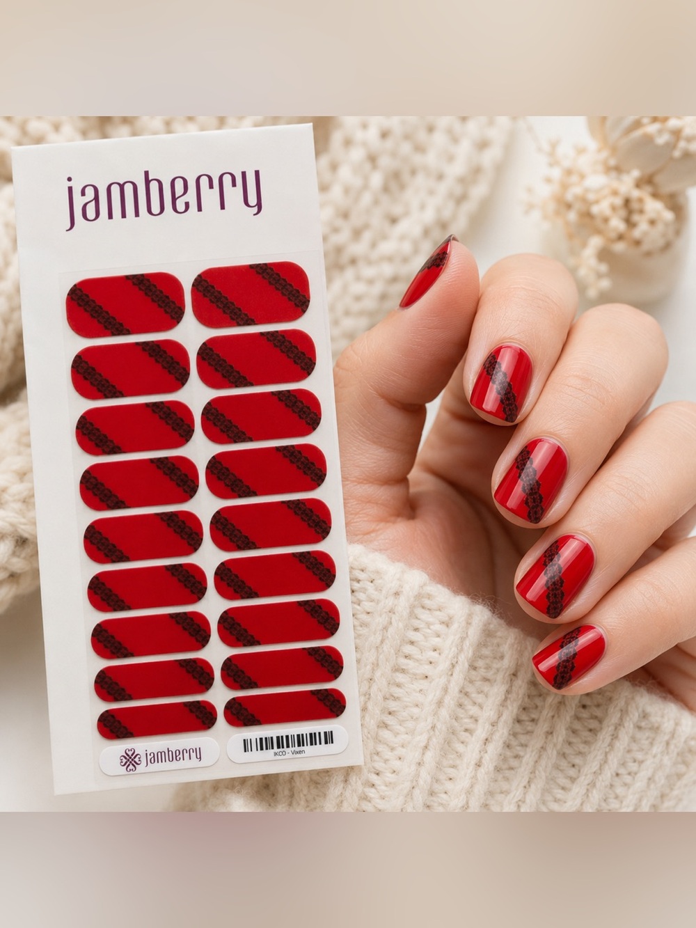 Jamberry Nail Wrap: Vixen